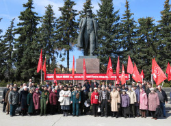 Цветы Ленину 6
